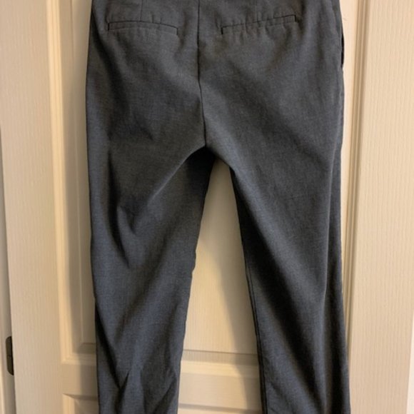 Mario Serrani Italy Size 4 Ankle Slate Gray Women's Four Pocket Pants - Picture 3 of 5